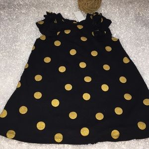 H&M’s black and gold dress